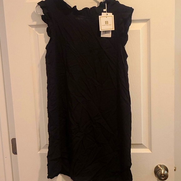Black Mary Square Dress - Picture 1 of 2